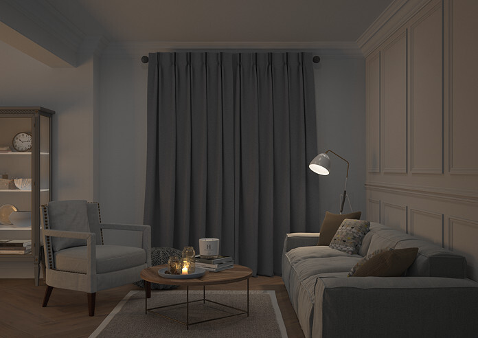 Oslo, Graphite - Made to Measure Curtains - Image 7